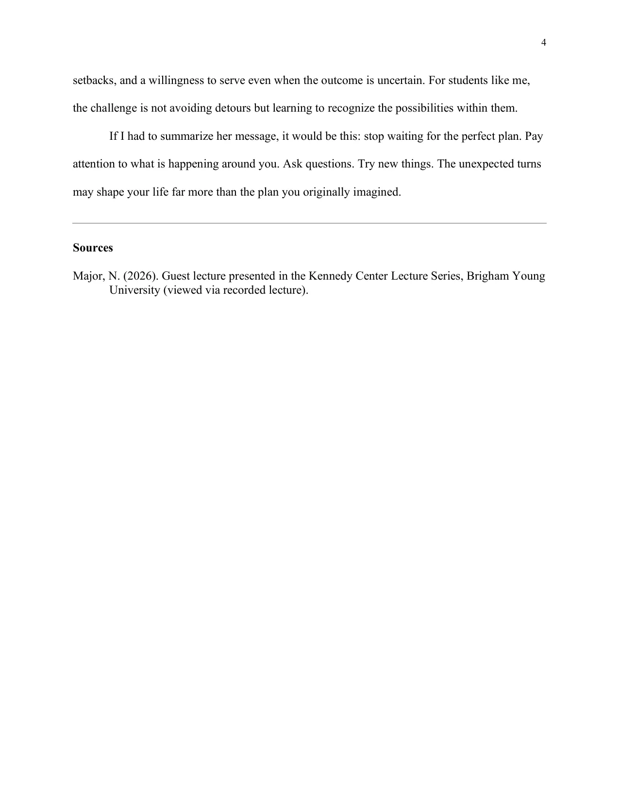 Opinion: The Value of the Detour, page 4 of 4